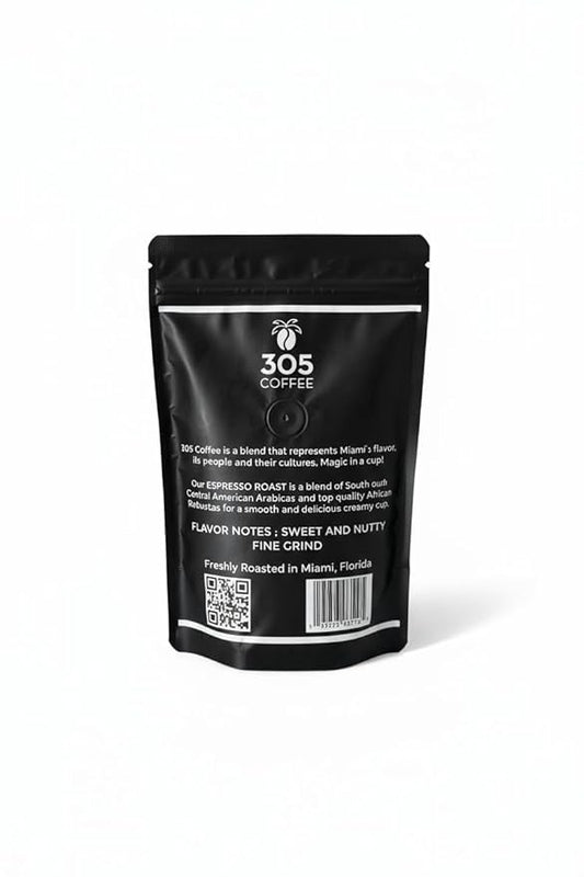 305 Coffee, Miami Blend, Café molido prémium (10 onzas, espresso)